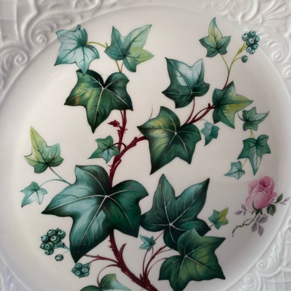 Rare Vintage Collectible Crown Dorset Square Cake Plate - Picture 2 of 3